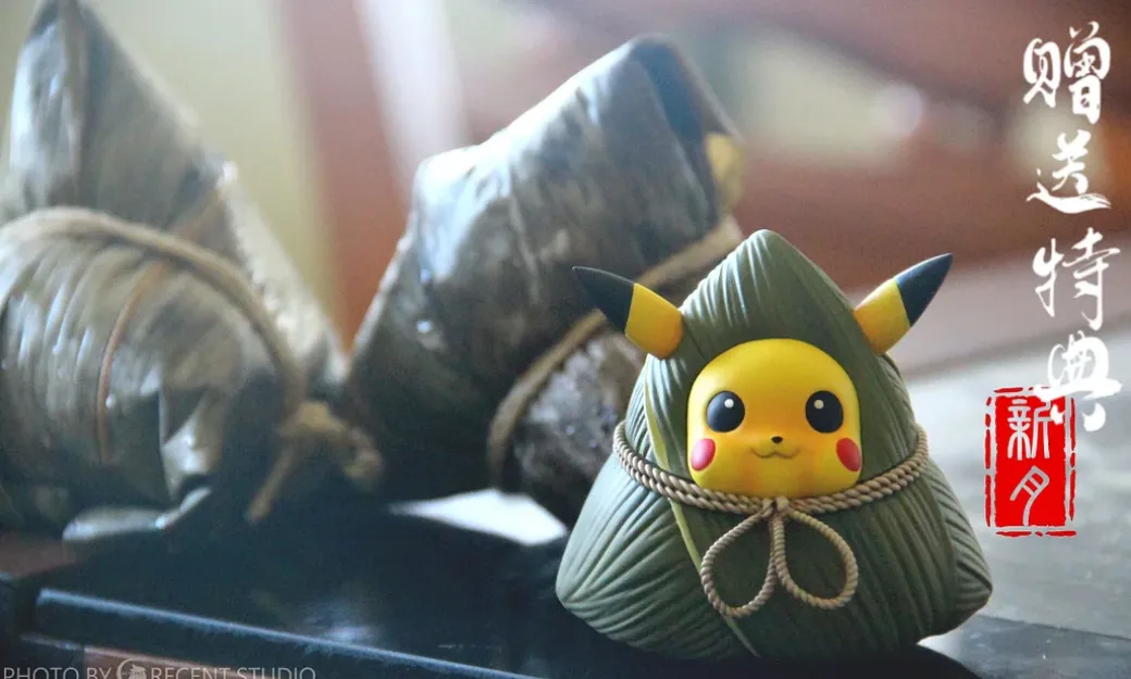 The Leap to the Dragon's Door with LED - Pokemon Resin Statue - Crescent-Studios