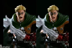 The 13th commander of Survey Corps Erwin Smith – Attack On Titan Resin Statue – JR Studio