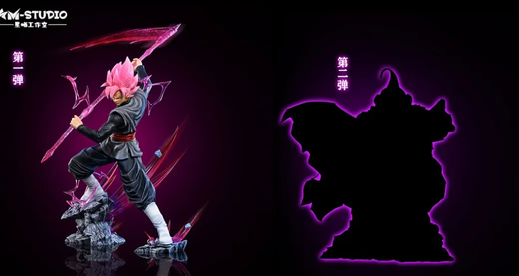 The Villain Series 001 Super Saiyan Rosé Goku Black/ Zamasu - Dragon Ball Resin Statue - XingMiao Studios