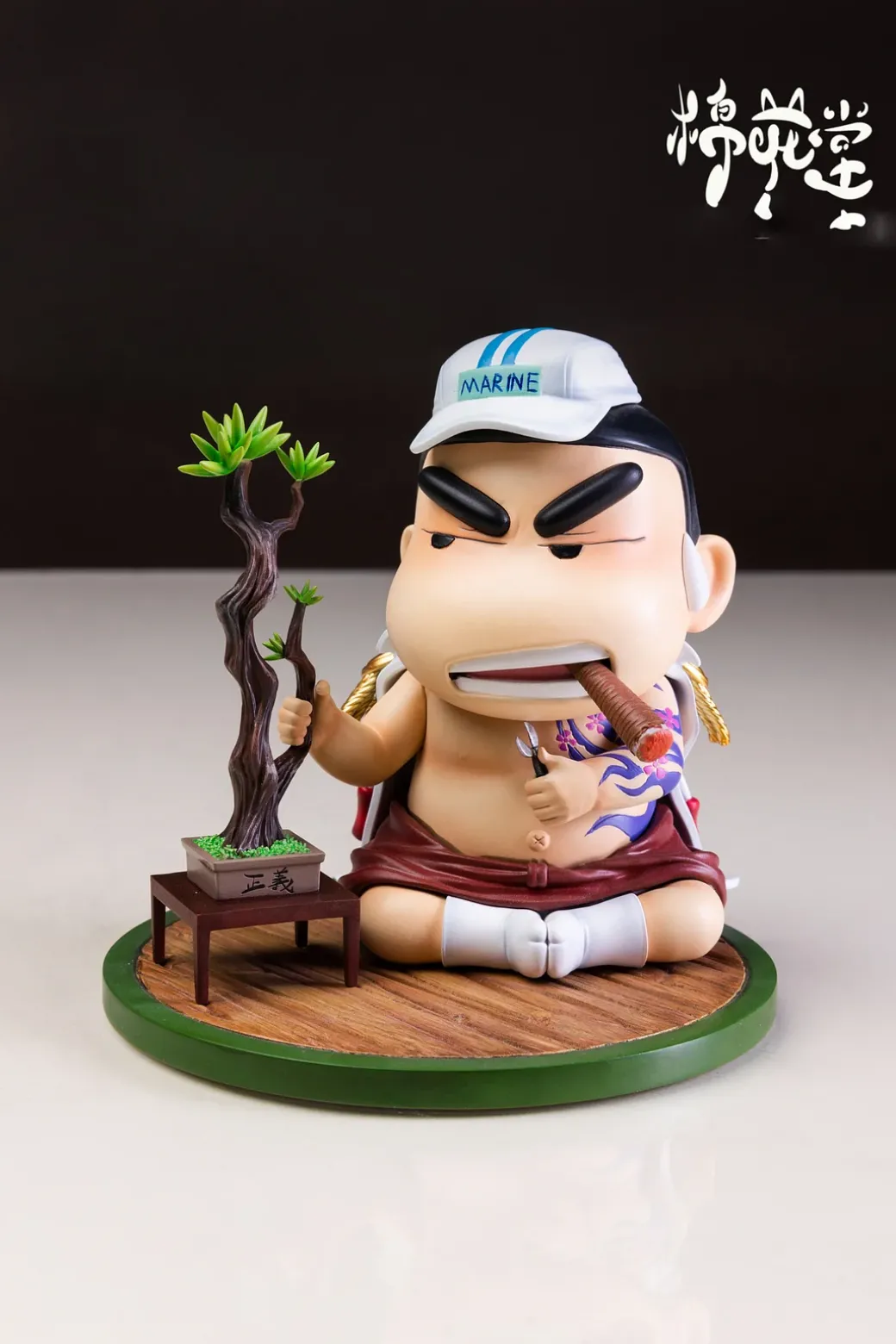 Three Marine Admirals Cosplay Shin-chan - Crayon Shin-chan ONE PIECE Resin Statue - MianHuaTang Studios