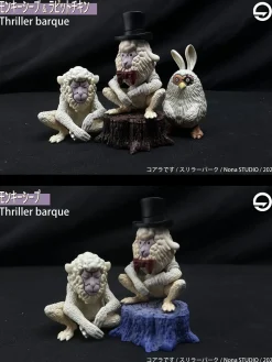 Thriller Bark Monkey Goat & Hat Goat & Rabbit Chicken & Tree Stump - ONE PIECE Statue - Nona Studio