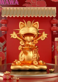 Throwing Coin Meowth - Pokemon Statue - WAWA Studio