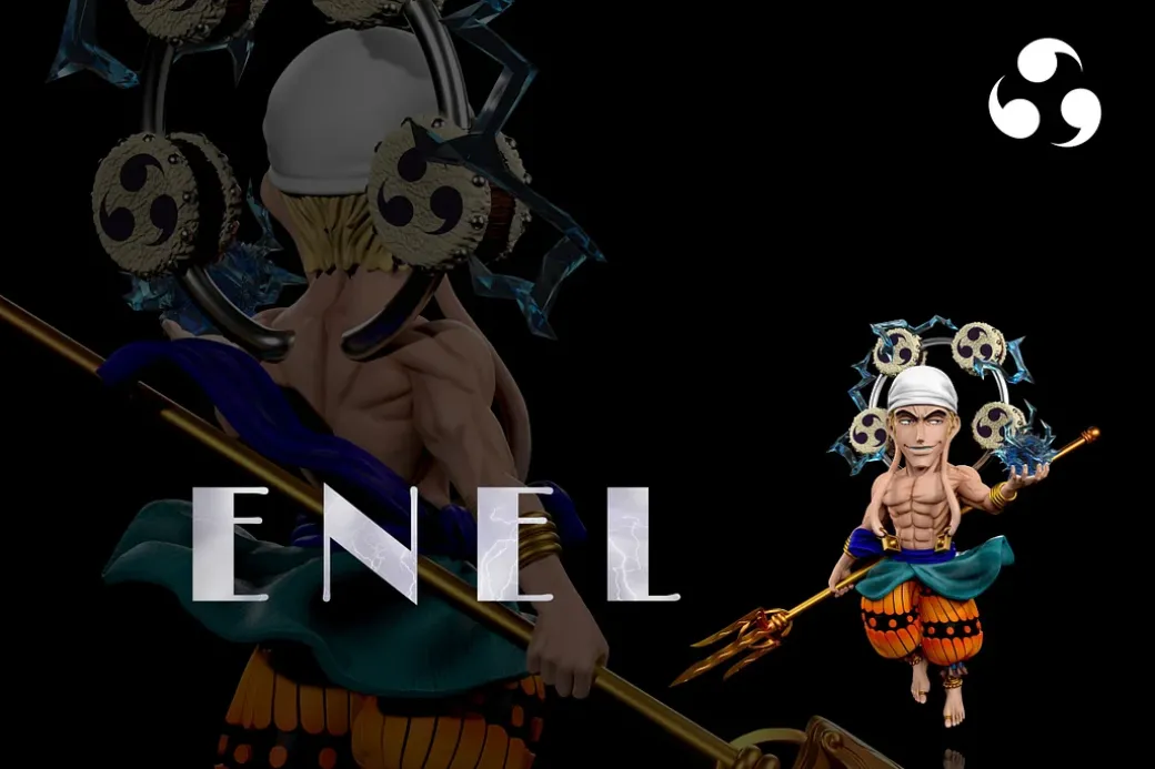 Thunder God Enel - ONE PIECE Resin Statue - A Plus Studios
