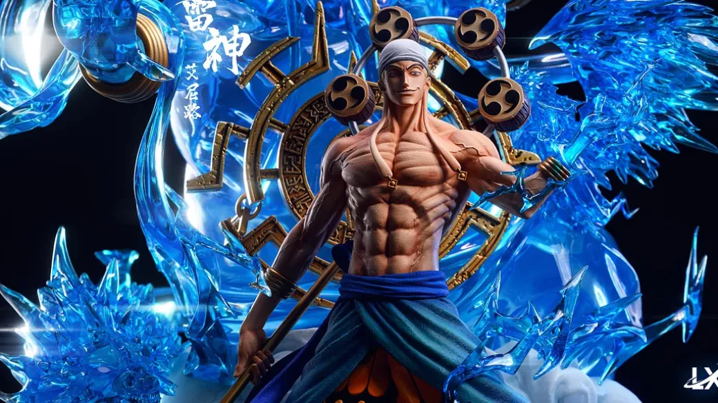 Thunder God Enel with LED - ONE PIECE Resin Statue - LX-Studios