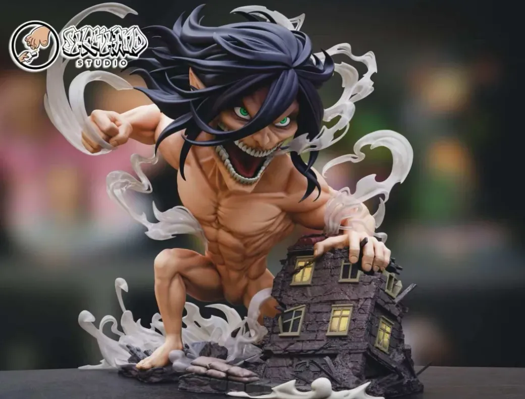 Titan Series 001 Titan Form Eren Yeager - Attack On Titan Resin Statue - ShowHand Studios