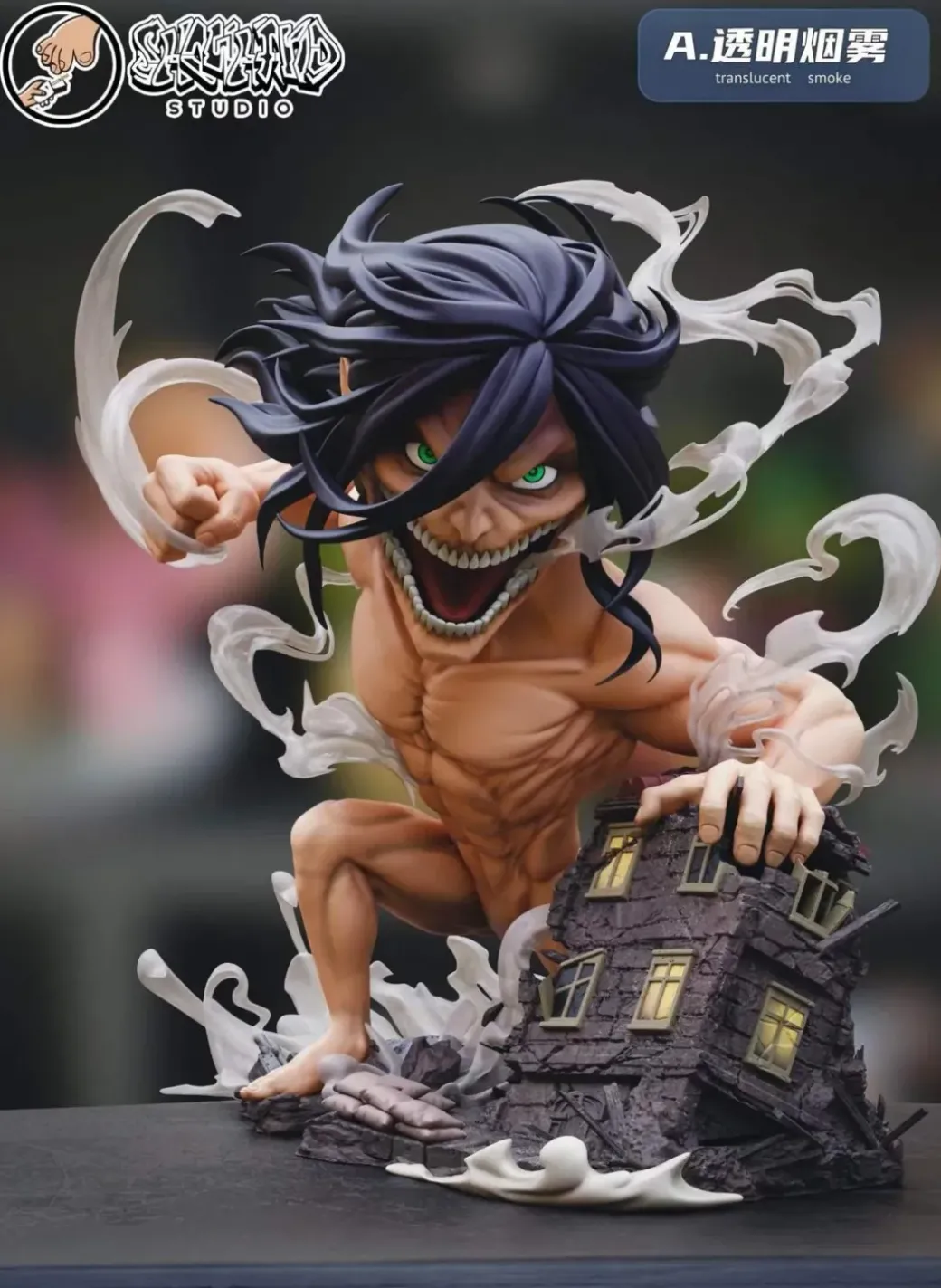 Titan Series 001 Titan Form Eren Yeager - Attack On Titan Resin Statue - ShowHand Studios