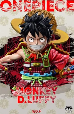 Title Page Series 006 Armor Monkey D. Luffy - ONE PIECE Statue - YZ Studios