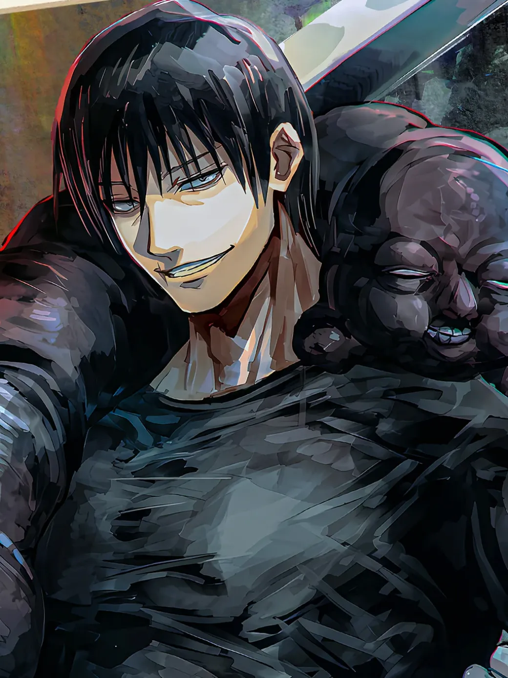 Toji Fushiguro Decorative Painting - Jujutsu Kaisen - Xingkong Studio