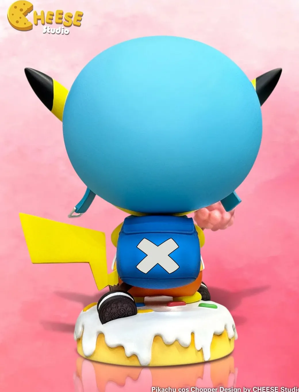 Tony Tony Chopper Cosplay Pikachu - Pokemon ONE PIECE Resin Statue - CHEESE Studio