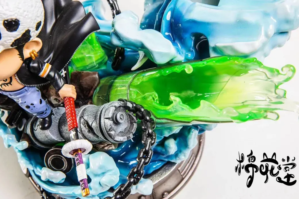 Trafalgar D. Water Law Cosplay Nohara Shinnosuke - Crayon Shin-chan ONE PIECE Resin Statue - MianHuaTang Studios
