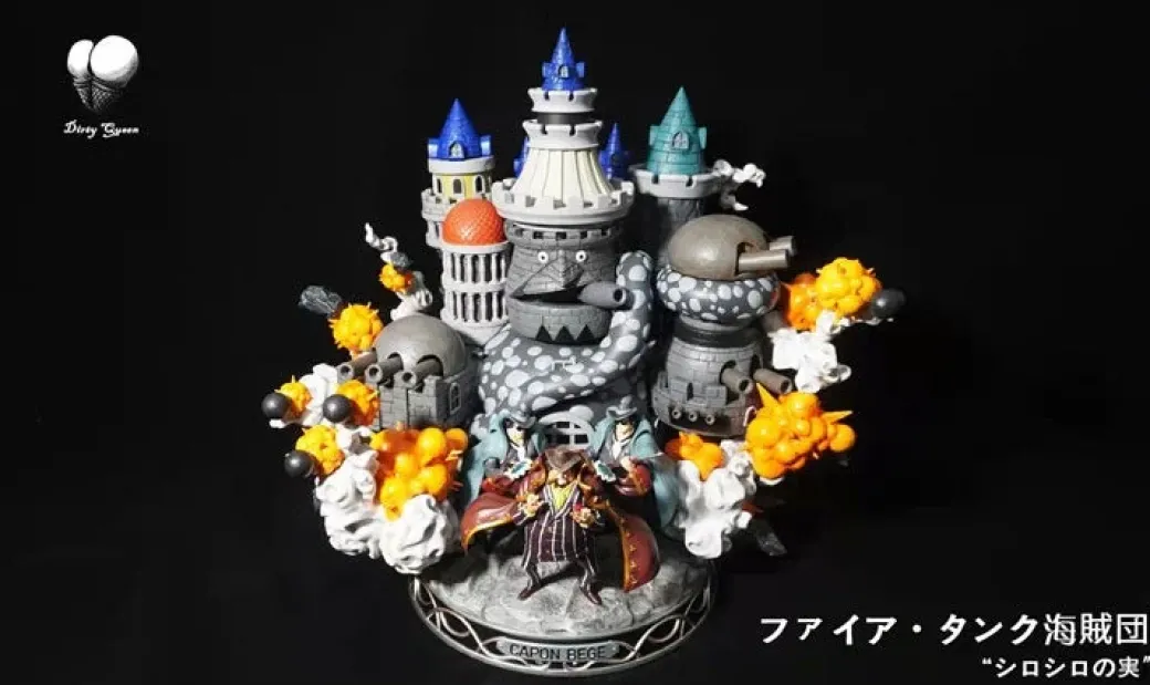Transformation Series 001 Capone Bege - ONE PIECE Resin Statue - Dirty Queen Studio
