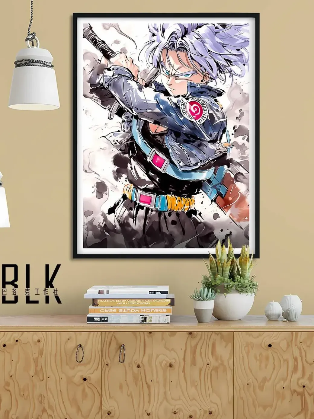 Trunks Decorative Painting - Dragon Ball - BLK Studio