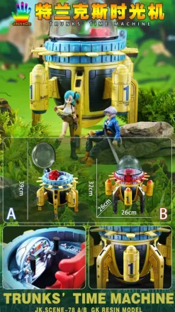 Trunks's Time Machine - Dragon Ball Resin Statue - JacksDo Studios