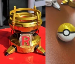 TWC Scale Master Ball & GS Ball - Pokemon Resin Statue - The Studio