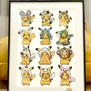 Twelve Zodiac Pikachu Decorative Painting - Pokemon - Xingkong Studio