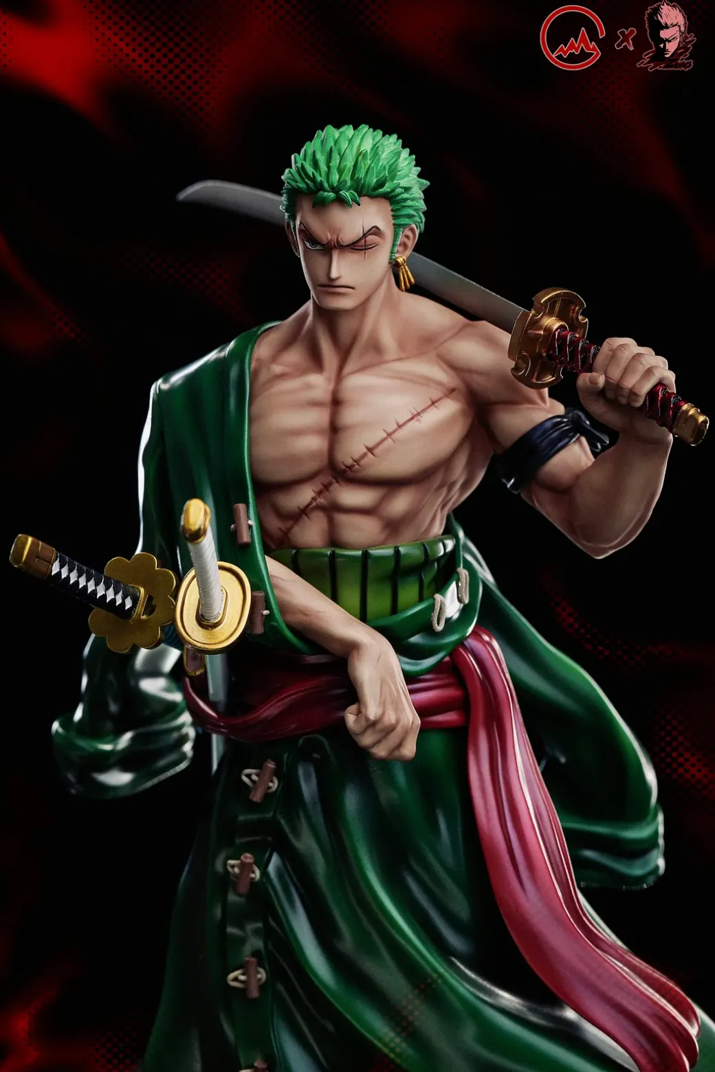 Two Years Later Carrying Sword Roronoa Zoro - ONE PIECE Statue - GG-Studios