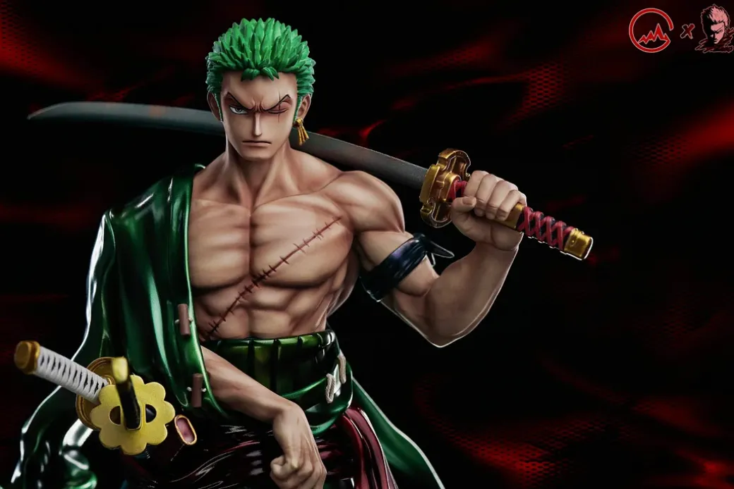 Two Years Later Carrying Sword Roronoa Zoro - ONE PIECE Statue - GG-Studios