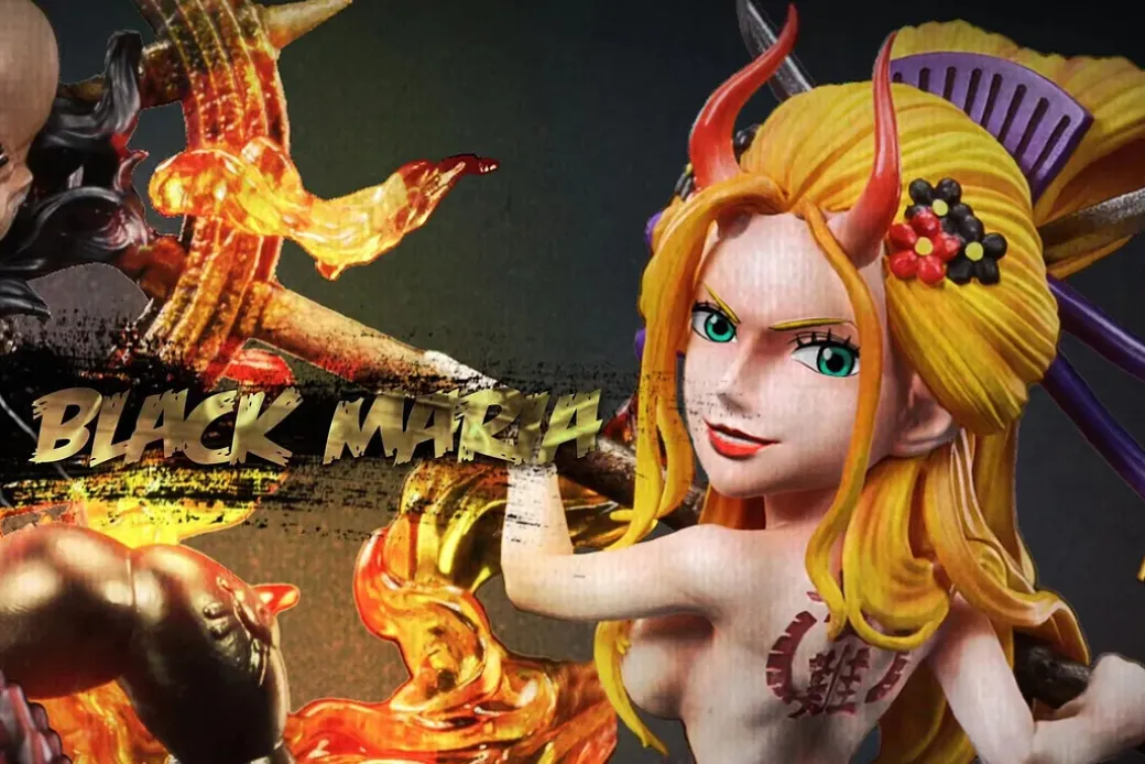 Ulti, Page One & Black Maria - ONE PIECE Resin Statue - G5 Studios