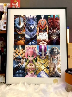 Ultimate Level Digimon Decorative Painting - Digimon - Xingkong Studio