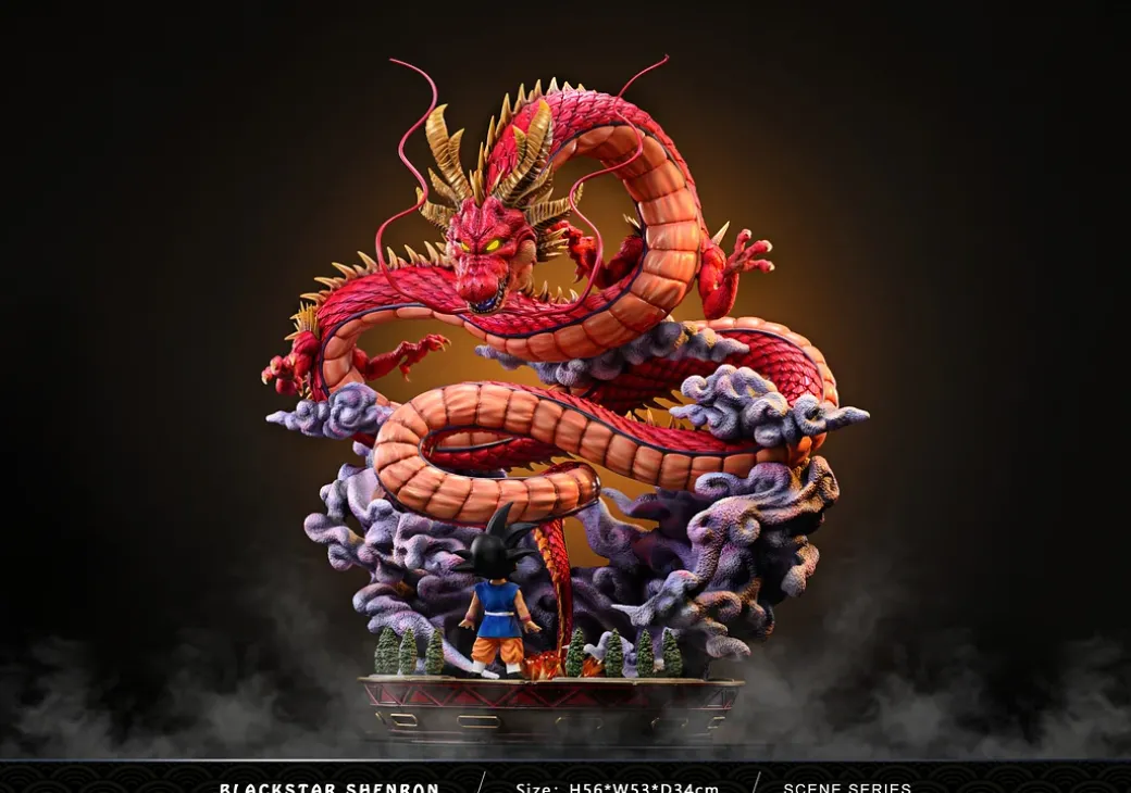 Ultimate Shenron with LED - Dragon Ball Resin Statue - D-M Studios