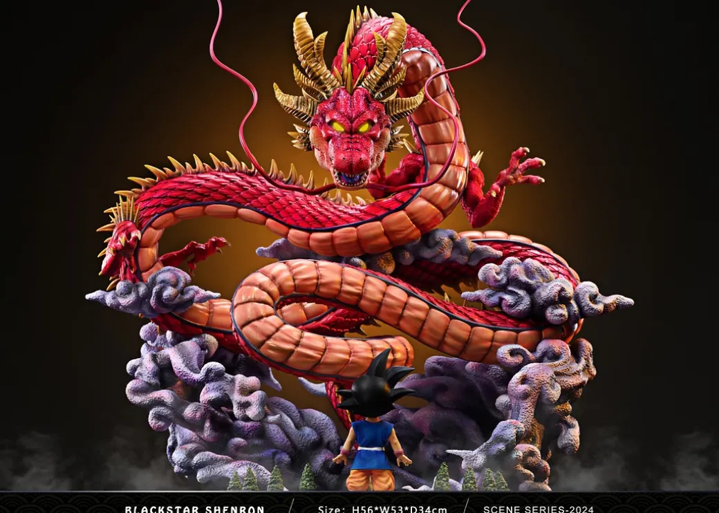 Ultimate Shenron with LED - Dragon Ball Resin Statue - D-M Studios