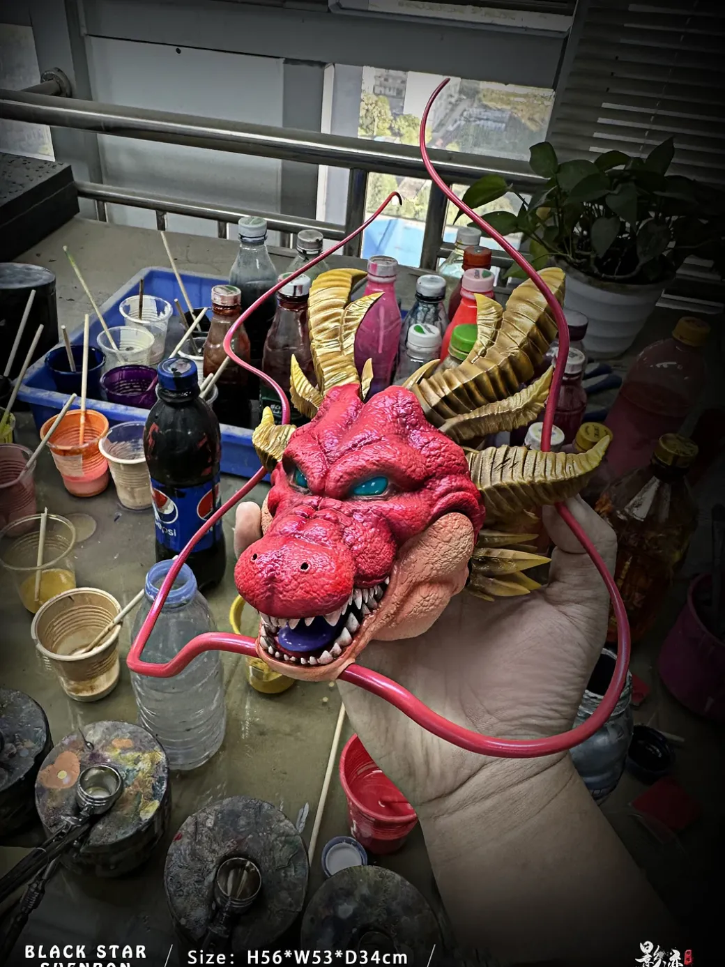 Ultimate Shenron with LED - Dragon Ball Resin Statue - D-M Studios
