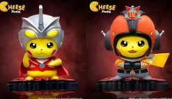 Ultraman Ace/ Seiji Hokuto Cosplay Pikachu - Ultraman Pokemon Resin Statue - CHEESE Studio