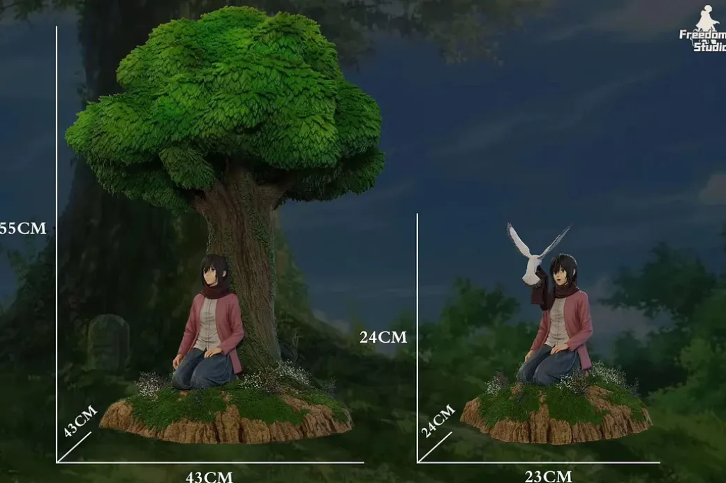 Under The Tree Mikasa Ackerman - Attack On Titan Resin Statue - Freedom Studio