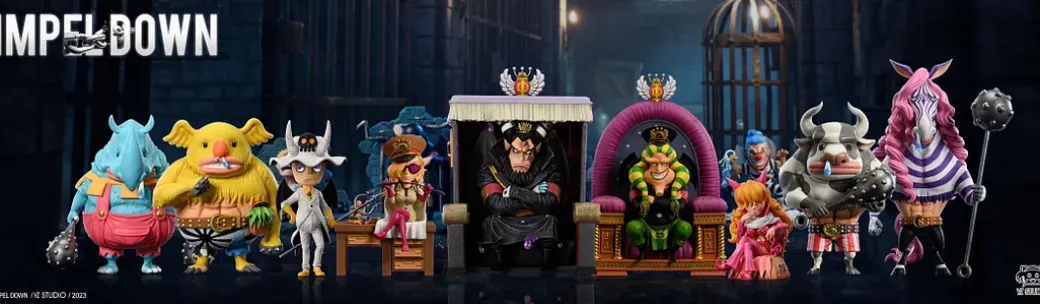 Underwater Prison Impel Down Series 012 Saldeath - ONE PIECE Statue - YZ Studios