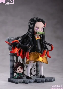Uniform Nezuko Kamado Cosplay Anya Forger - SPY X FAMILY Demon Slayer: Kimetsu No Yaiba Resin Statue - Mimo Studio