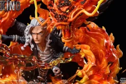 Upright Series 004 Ex Plus Omori Karyudon King - ONE PIECE Statue - YZ Studios