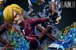 Upright Series 005 Ex Plus Vinsmoke Sanji with LED - ONE PIECE Statue - YZ Studios