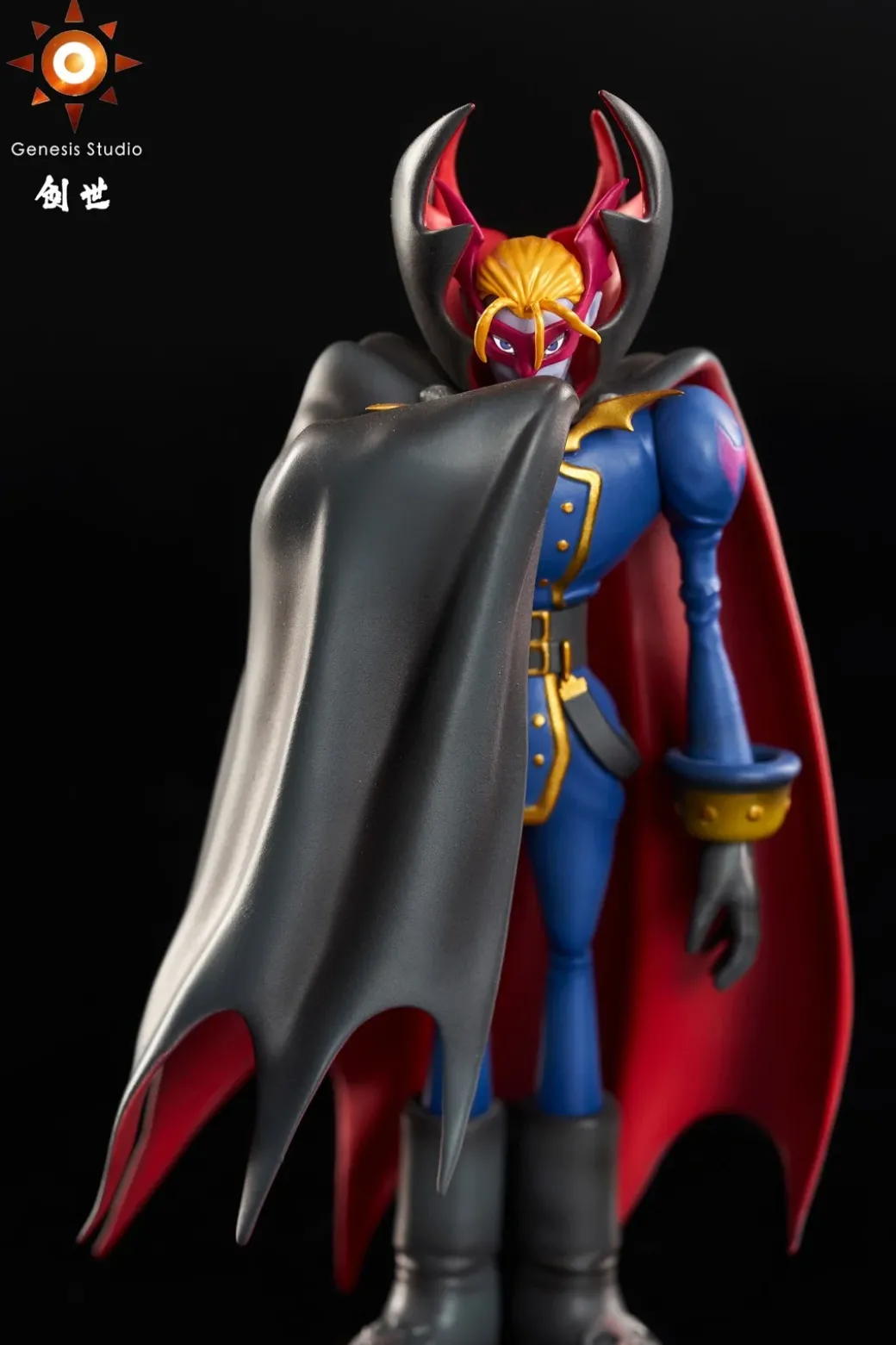 Vamdemon Chapter Series 004 Vamdemon & 005 DemiDevimon - Digimon Resin Statue - Genesis-Studio