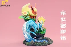 Vaporeon & Flareon & Jolteon - Pokemon Resin Statue - DM Studios