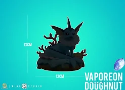 Vaporeon Doughnut - Pokemon Resin Statue - Wing Studio
