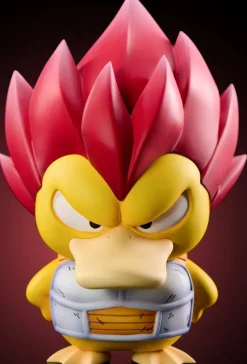 Vegeta Cosplay Psyduck - Dragon Ball Pokemon Resin Statue - Mimo Studio