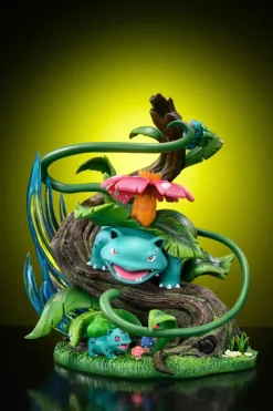 Venusaur & Bulbasaur - Pokemon Resin Statue - City Starlight Studio