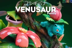 Venusaur Family - Pokemon Resin Statue - PCHouse Studios