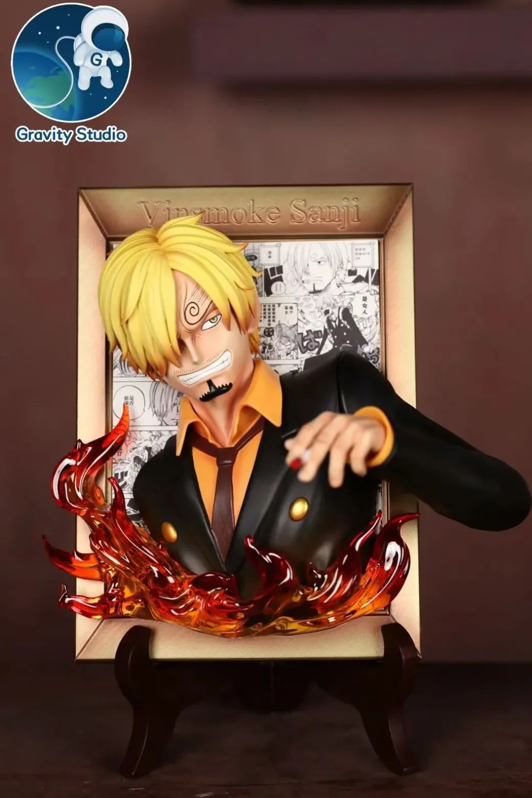 Vinsmoke Sanji Frame Decoration/Fridge Magnet - ONE PIECE Resin Statue - Gravity Studios