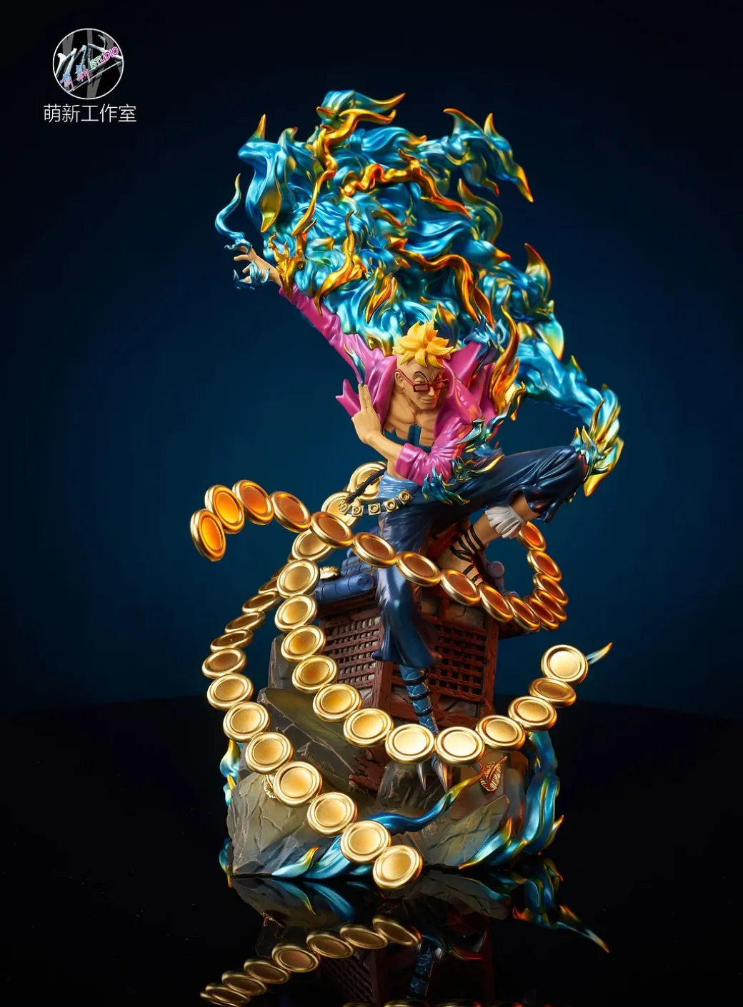 Wano Country Marco the Phoenix - ONE PIECE Resin Statue - MengXin Studio