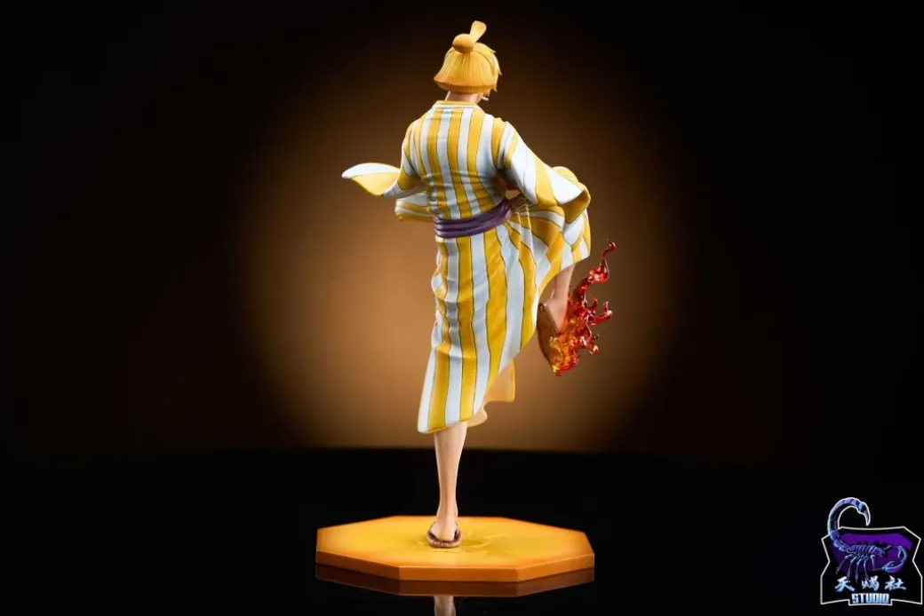 Wano Country Ver. Sanji & Usopp - ONE PIECE Resin Statue - TianXieShe Studio