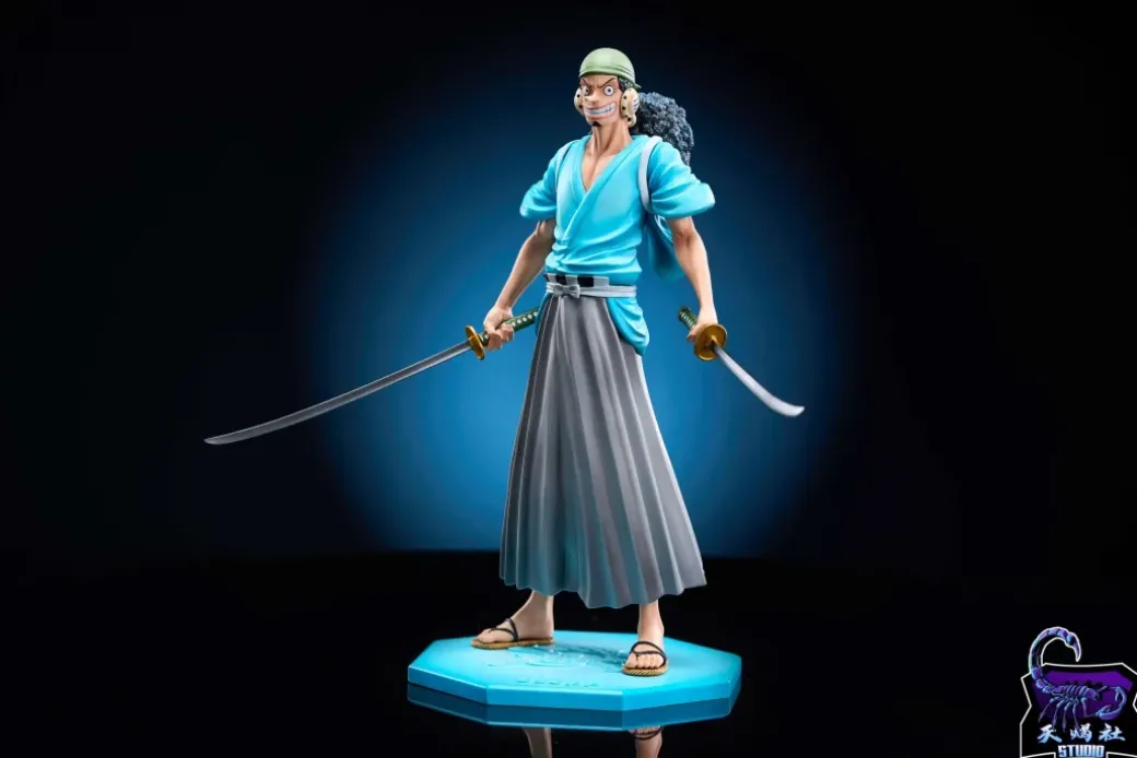 Wano Country Ver. Sanji & Usopp - ONE PIECE Resin Statue - TianXieShe Studio