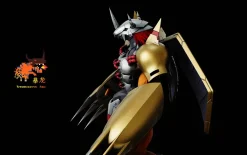 War Greymon & Metal Garurumon - Digimon Resin Statue - Tyrannosaurus Rex Studios