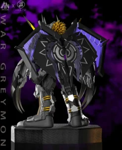 WarGreymon & BlackWarGreymon - Digimon Resin Statue - An-Studios
