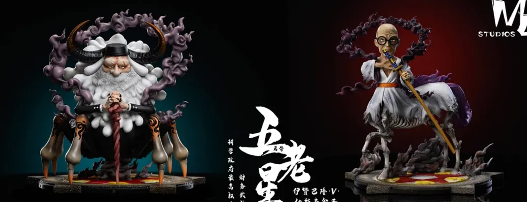 Warrior God of Finance Ethanbaron V. Nusjuro - ONE PIECE Resin Statue - M4 Studios
