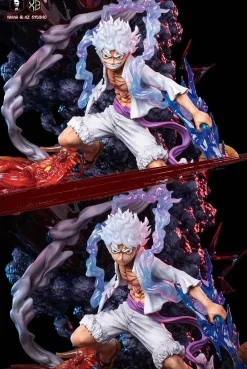 WCF & 1/6 MAX Scale Sun God Nika Luffy vs Kaido - ONE PIECE Resin Statue - XS Studios