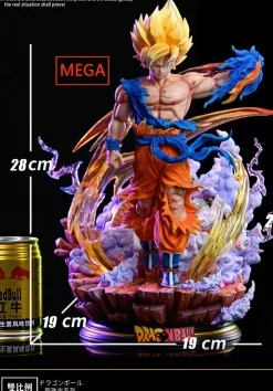 WCF & Mega Scale Son Goku with LED - Dragon Ball Resin Statue - T-Rex Studios
