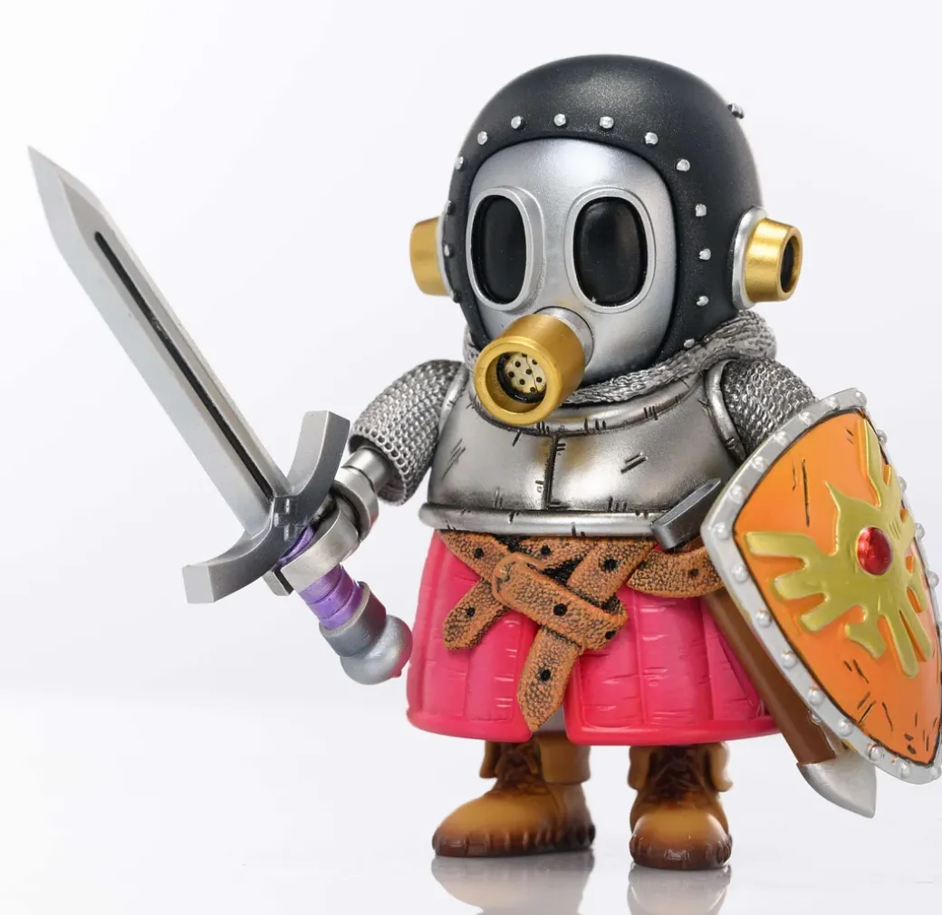 WCF & Mini Scale Knight Toriyama Akira - Dragon Ball Resin Statue - LeaGue Studios