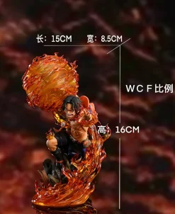 WCF & POP Scale Portgas D. Ace - ONE PIECE Resin Statue - Datang-Studios