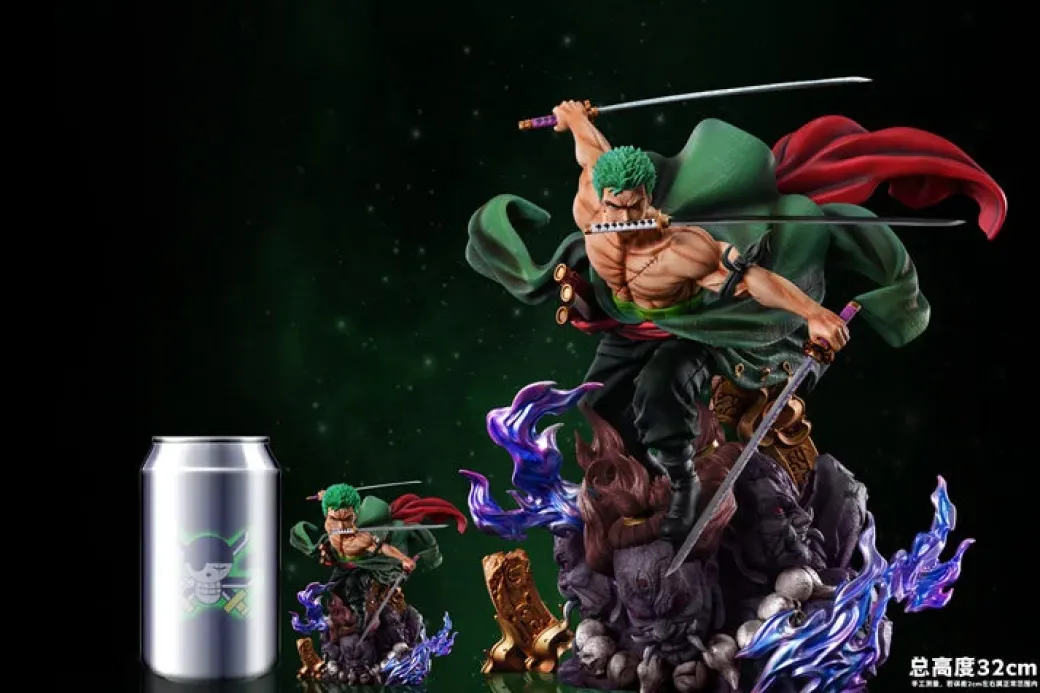 WCF & POP Scale Roronoa Zoro - ONE PIECE Resin Statue - WIFI Studio